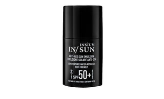 INSIUM VISO
ANTI-ETÀ
EMULSIONE
LEGGERA
SPF50+
PROTEZIONE MOLTO ALTA
LIGHT TEXTURE / WATER-RESISTANT
REEF-FRIENDLY
SPF 50+
BROAD SPECTRUM