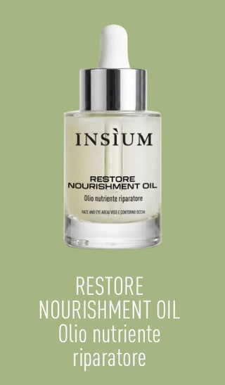Insium RESTORE  NOURISHMENT OIL
Olio nutriente riparatore