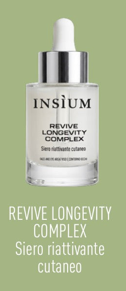 Insium REVIVE LONGEVITY COMPLEX
Siero riattivante cutaneo