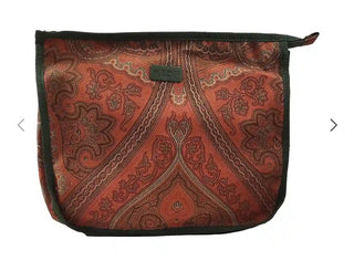 Etro Trousse con Divisorio Ruggine