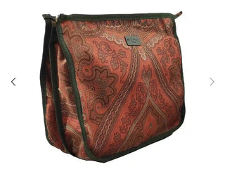 Etro Trousse con Divisorio Ruggine