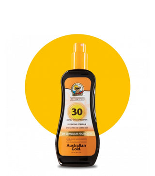 AUSTRALIAN GOLD SPF 30 SPRAY OIL WITH CARROT OIL